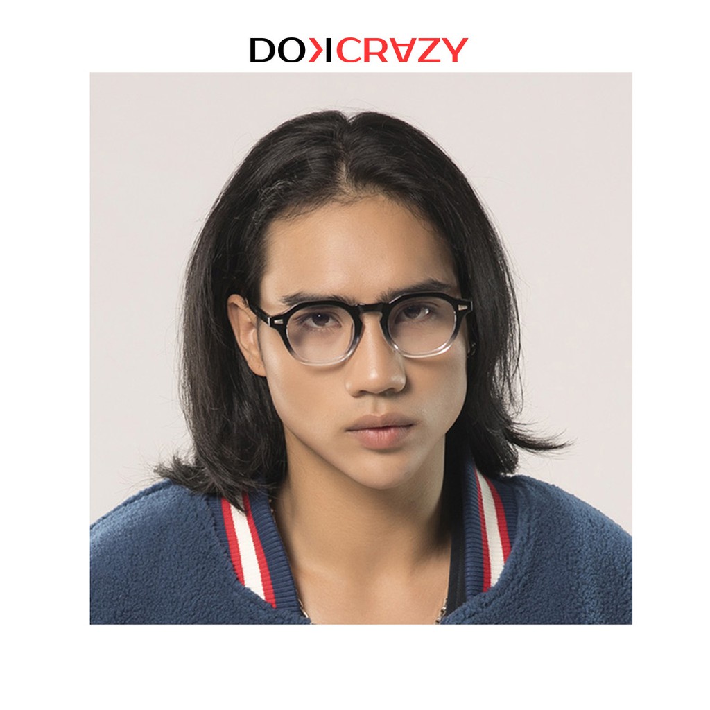 Gọng kính tròn cao cấp ILA local brand DOKCRAZY mắt giả cận không độ thời trang nam nữ style retro hot trend Âu Mỹ | BigBuy360 - bigbuy360.vn