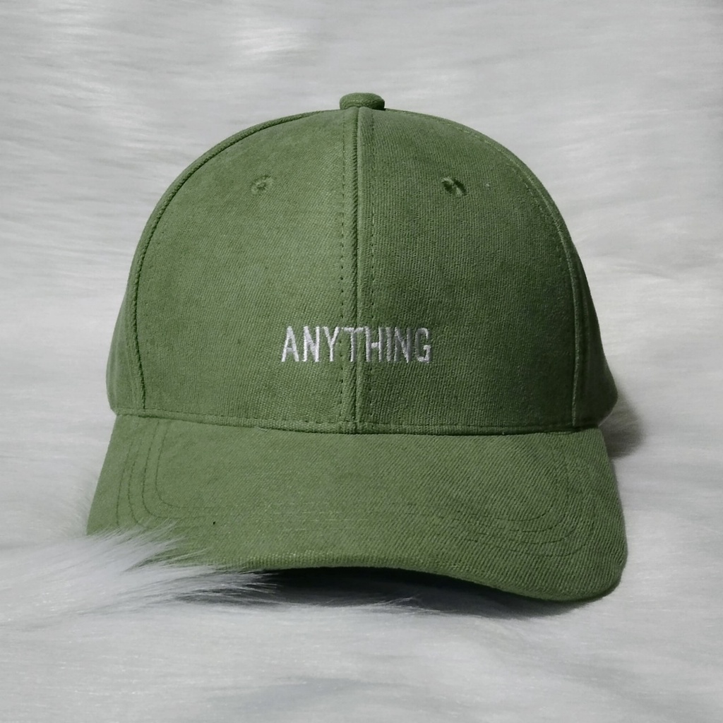 Mũ lưỡi trai, nón kết cao cấp nam nữ đẹp thêu chữ ANY THING phong cách Ulzzang unisex mã số K24