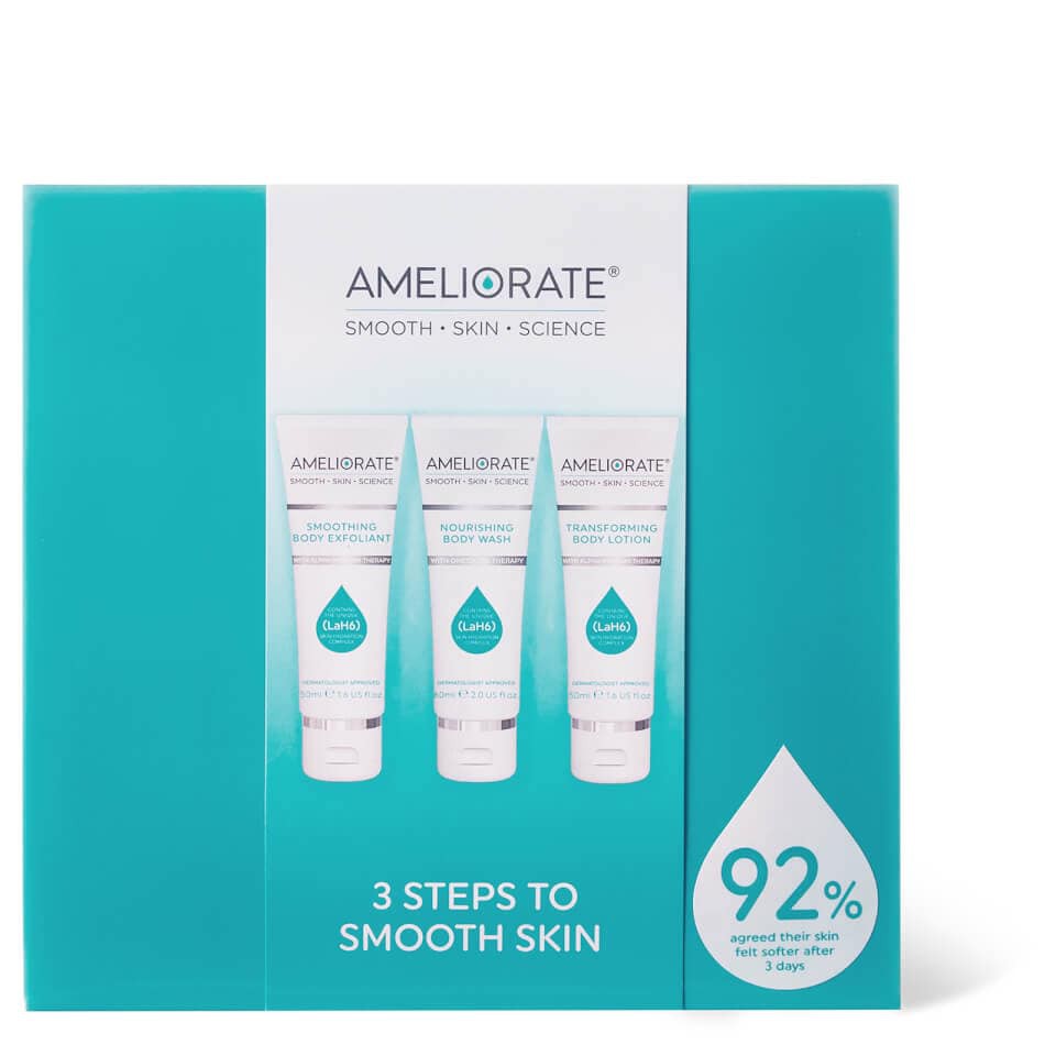 Set nhỏ Ameliorate dành cho tình trạng da viêm lỗ chân lông, dày sừng nang lông