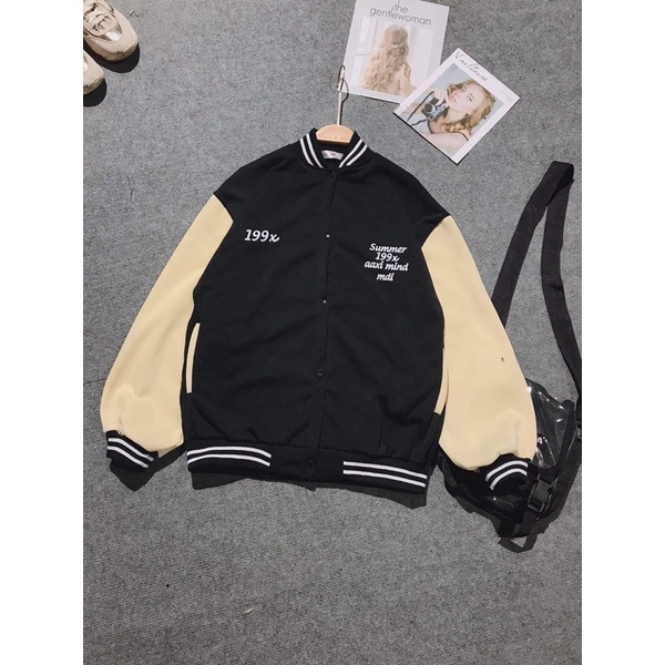 Áo khoác bomber 199x chất nỉ TH6