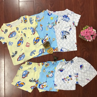 Sét đồ bé trai lanh lụa quảng châu