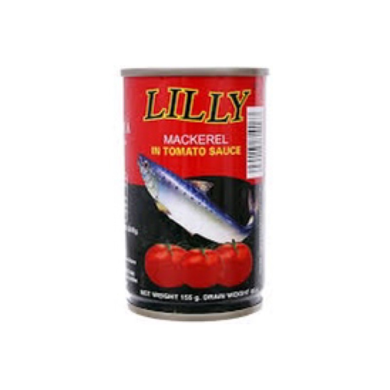 Cá trích/ cá nục  sốt cà Lilly 155g(BC)