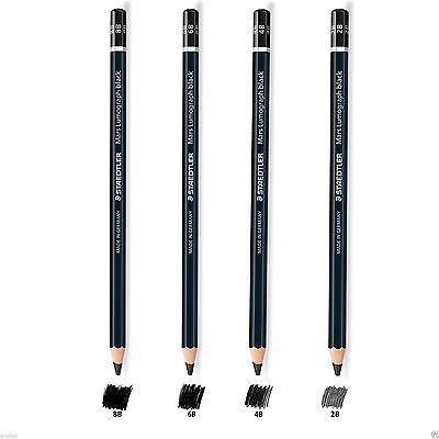 [Giá Tốt] Chì Than Staedtler Mars Lumograph Black Cao Cấp 100B