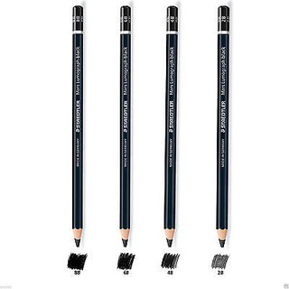 Chì Than Staedtler Mars Lumograph Black Cao Cấp 100B