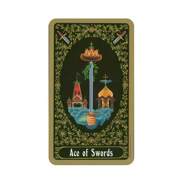 Bộ Bài Russian Tarot of St. Petersburg (Mystic House Tarot Shop) - Bài Gốc Authentic Chính Hãng 100%