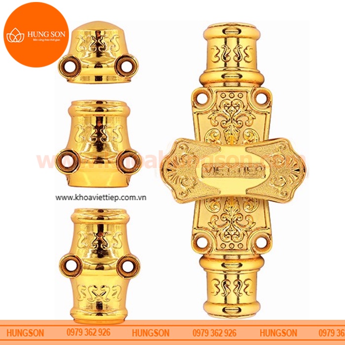 CHỐT CLEMON ĐỒNG THAU VIỆT TIỆP 09862 PVD GOLD