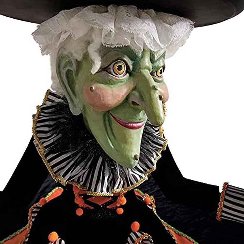 Giá Đỡ Trưng Bày Tượng Phù Thủy Bằng Nhựa Resin Thủ Công Trang Trí Nhà Cửa Dịp Halloween