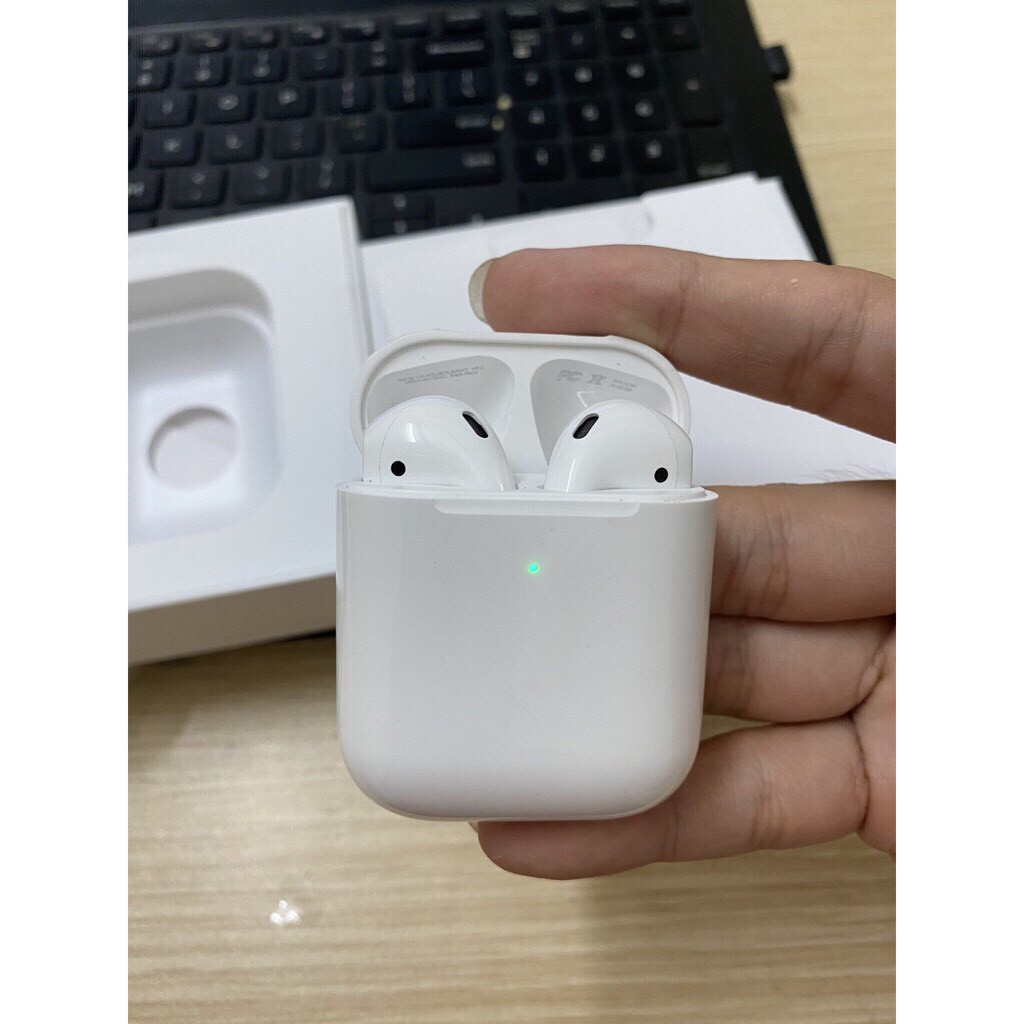 Tai Nghe Bluetooth Airpods 2  chip Jerry Full Chức Năng Đổi Tên ,Định Vị ,Sạc Không Dây,Bảo Hành 12 Tháng, Rep 1:1 | BigBuy360 - bigbuy360.vn