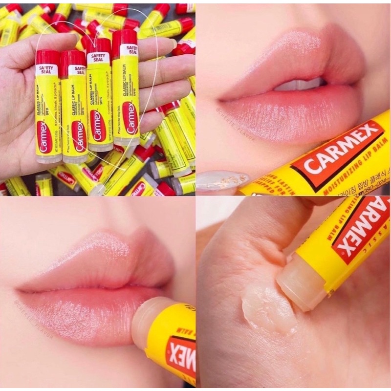 AUTH - SALE OFF SON DƯỠNG MỀM MÔI CARMEX CLASSIC LIP BALM USA