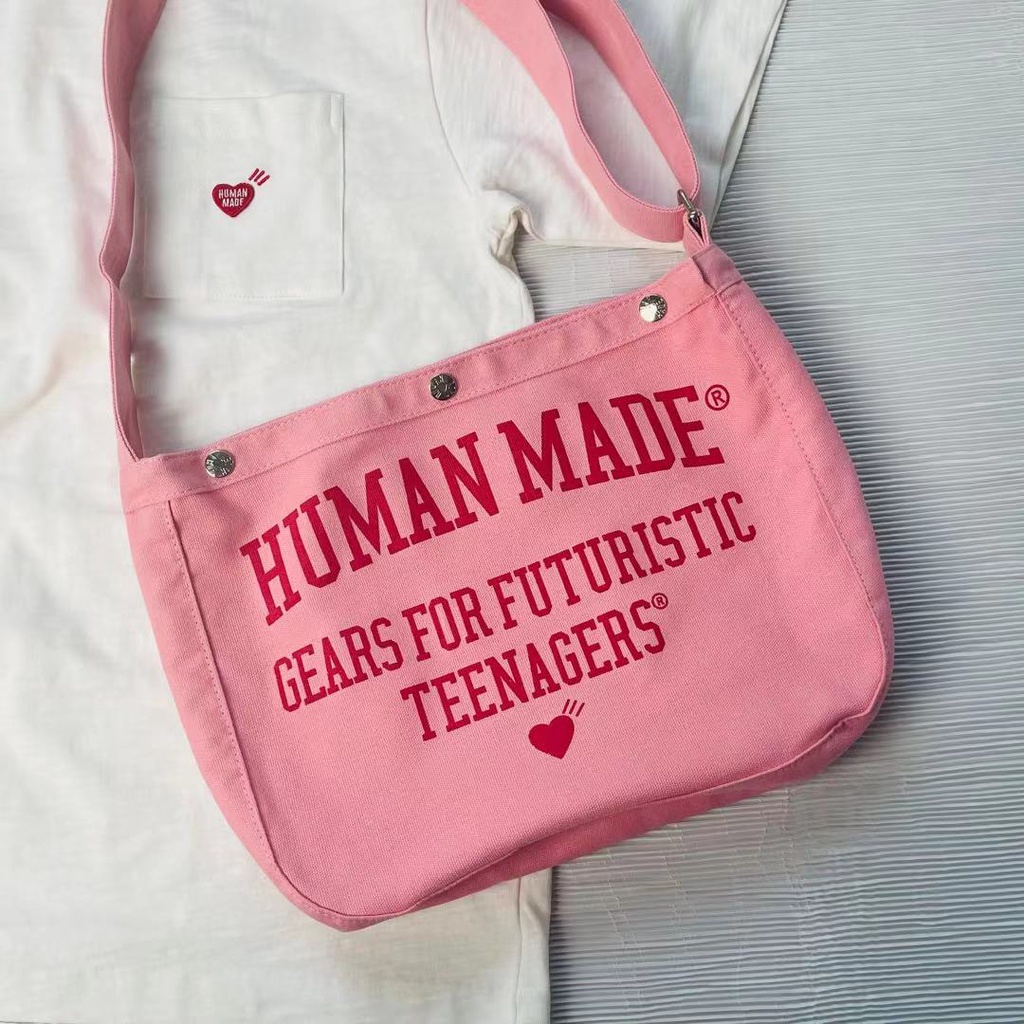 Túi Human Made màu hồng