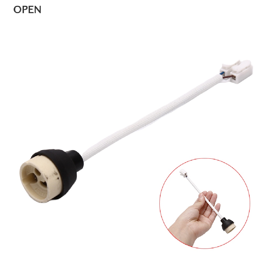 Giá Đỡ Chuôi Bóng Đèn GU10 Bằng Sứ Chuyên Dụng Chất Lượng Cao