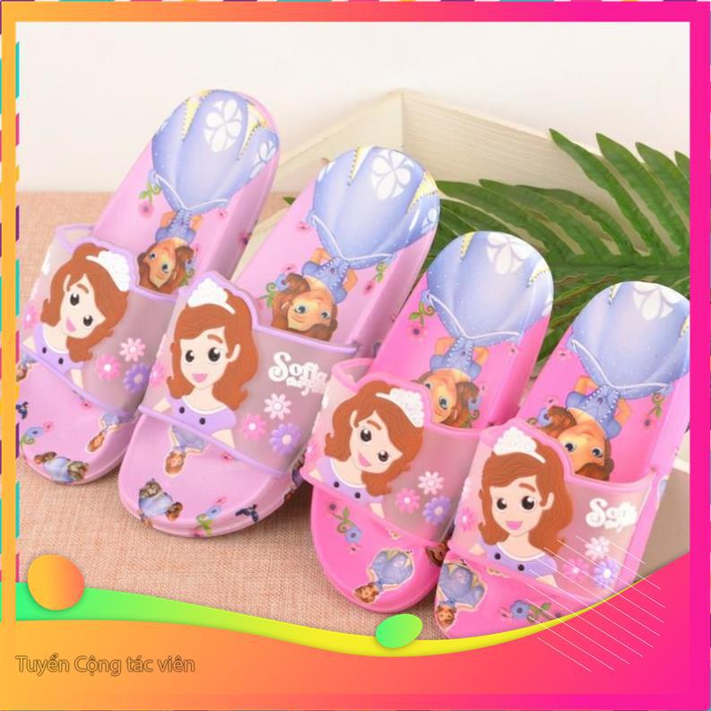 ⚡️ Dép lê cho bé gái công chúa xinh xắn đế mềm chống trơn trượt