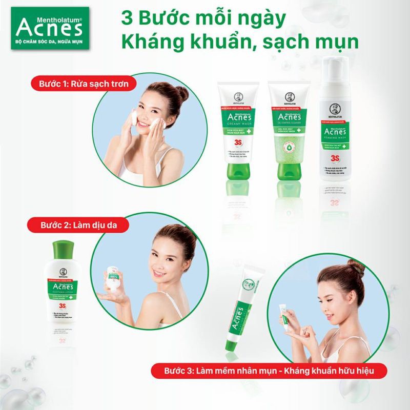Dung dịch tạo bọt ngăn ngừa mụn Acnes Foaming Wash 150ml | BigBuy360 - bigbuy360.vn