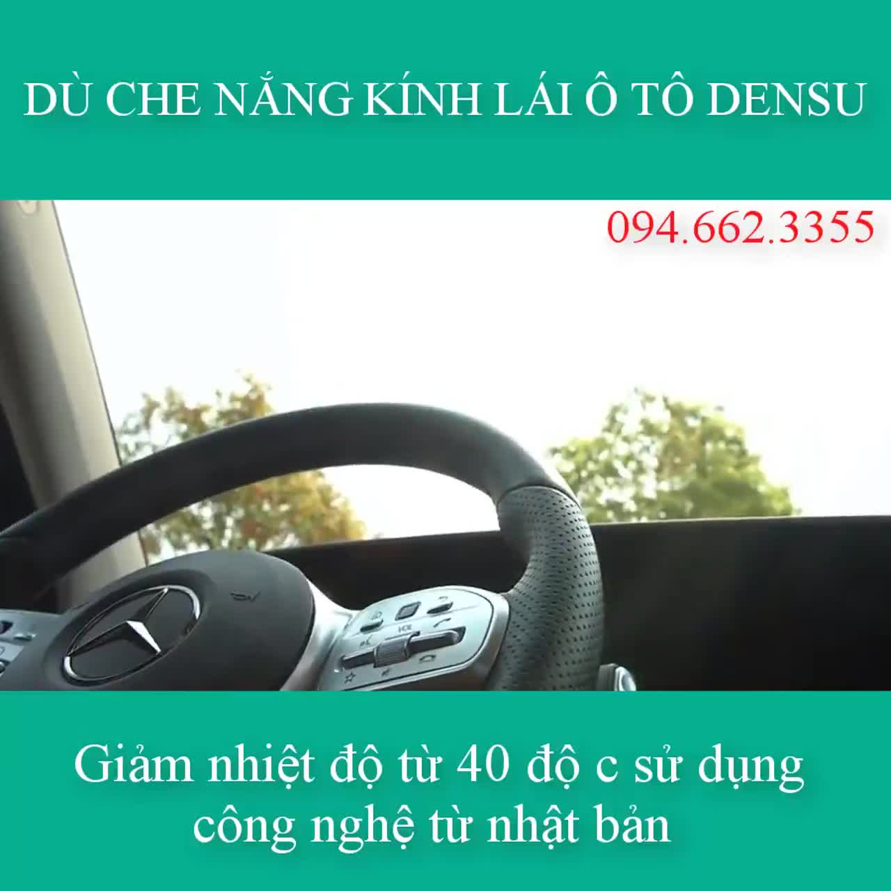 Dù Che Nắng Kính Lái Ô Tô, Ô Che Kính Lái Ô Tô Cao Cấp - Chông Nắng, Tia Tử Ngoại Ăn Mòn Xe | BigBuy360 - bigbuy360.vn