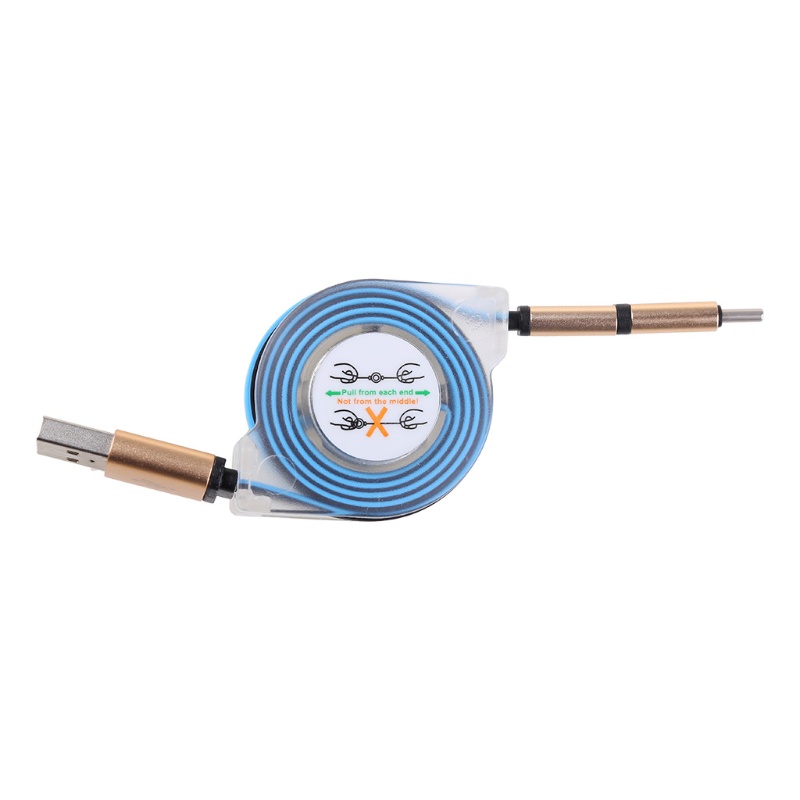 1 Dây Cáp Sạc Micro USB + Type C Chống Mòn 2 Trong 1 Cho Điện Thoại Android