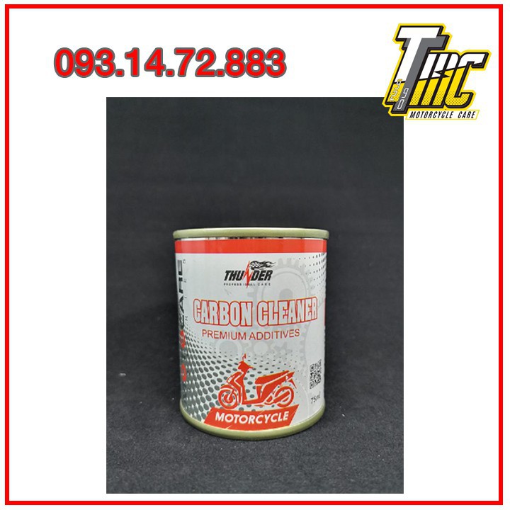Dung dịch vệ sinh buồng đốt Carbon Thunder chính hãng, giúp xe hoạt động như mới