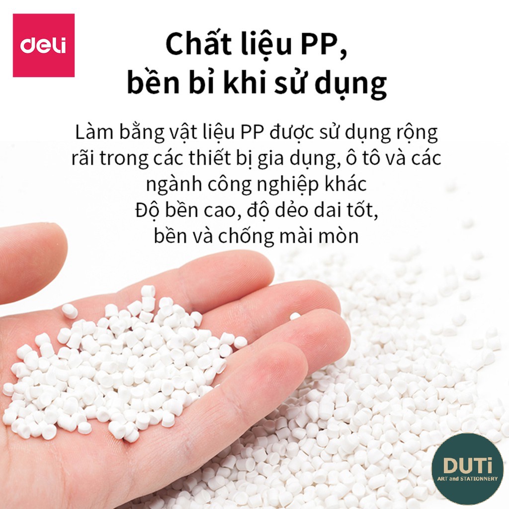 Khay pha màu Deli - Gồm 12 ngăn - Vẽ màu nước màu Acrylic Vẽ mỹ thuật chuyên nghiệp - 1 chiếc