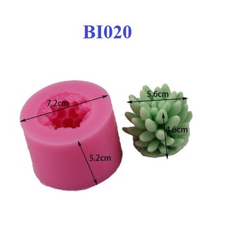 KHUÔN SILICON 4D SEN ĐÁ BI020 /2506.585