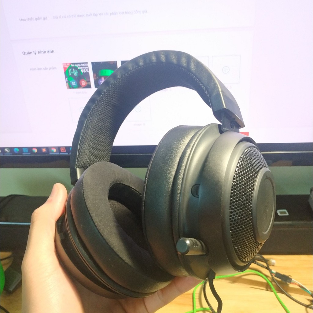 [Mã 267ELSALE hoàn 7% đơn 300K] RAZER CHÍNH HÃNG - Tai nghe Razer Kraken Pro V2