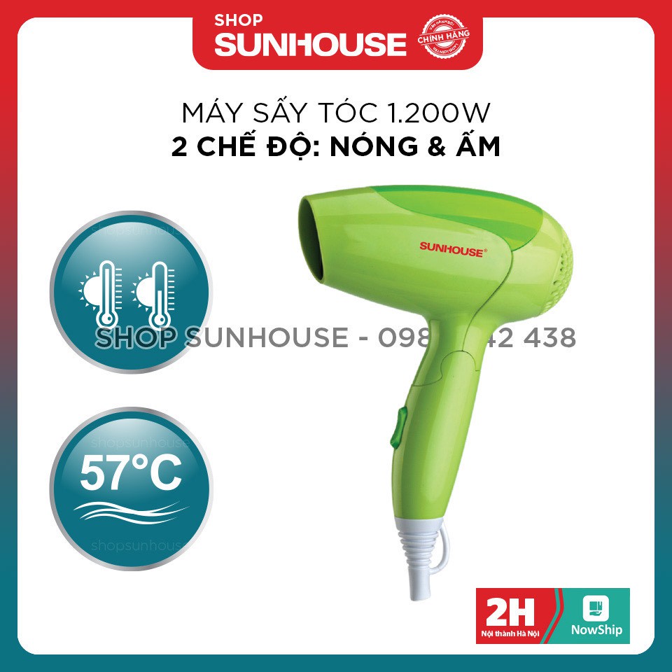 MÁY SẤY TÓC SUNHOUSE SHD2302 - Hàng chính hãng