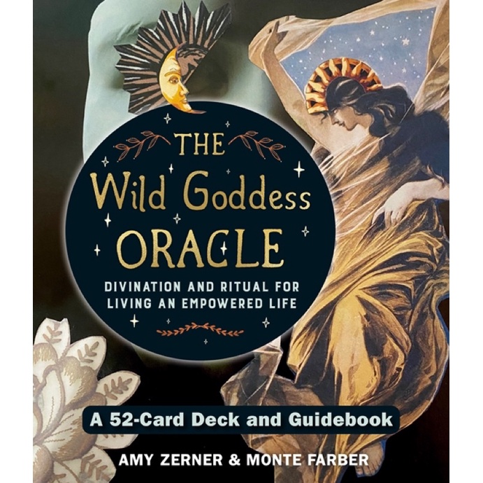 Bộ bài Wild Goddess Oracle Deck - Monte Farber - Order trực tiếp Amazon US