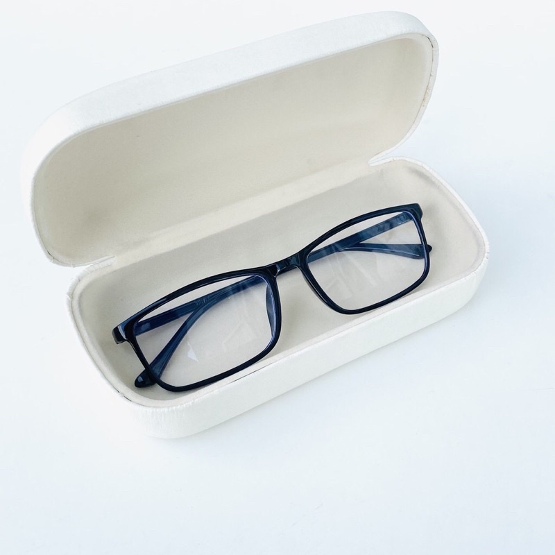 Kính giả cận vuông gọng nhựa dẻo có thể thay mắt kính cận | WebRaoVat - webraovat.net.vn