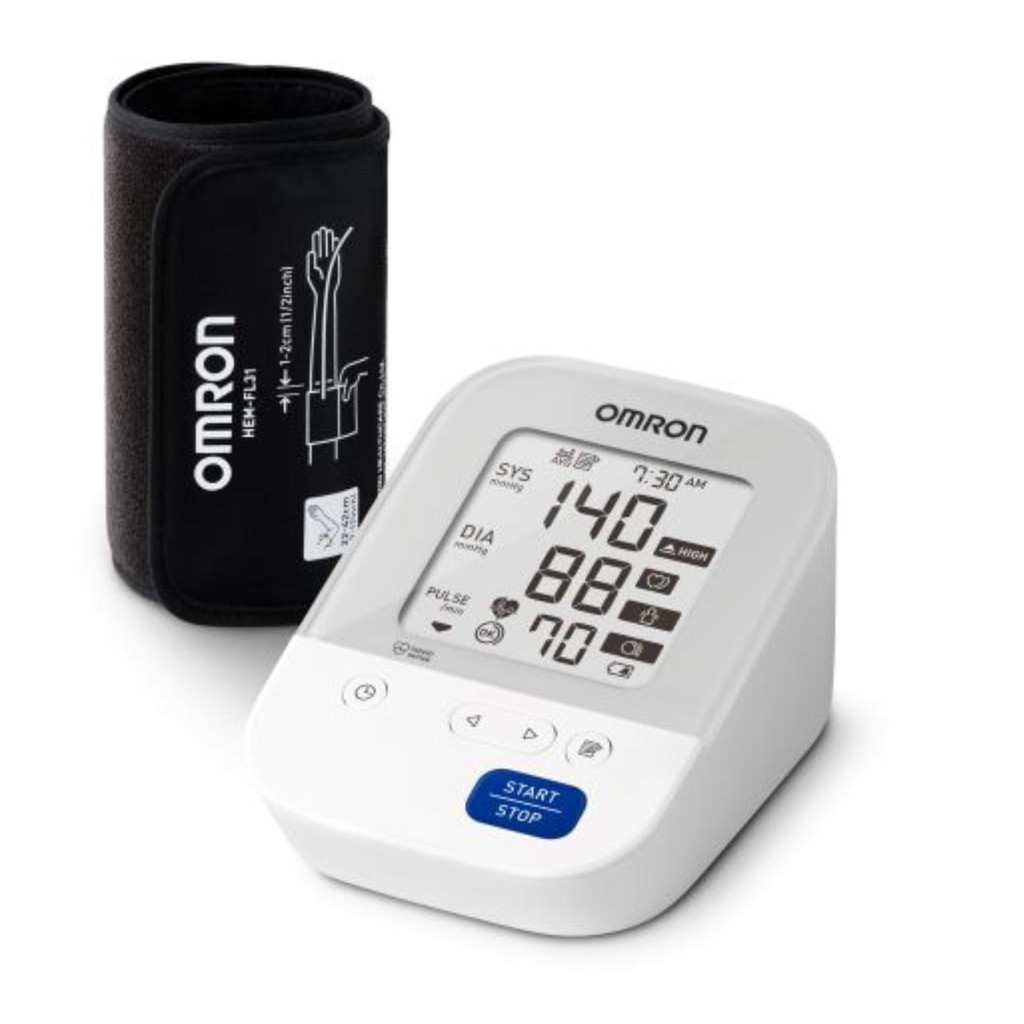[Chính Hãng] Máy đo huyết áp bắp tay tự động OMRON HEM7156 vòng bít xoay 360 độ ôm sát