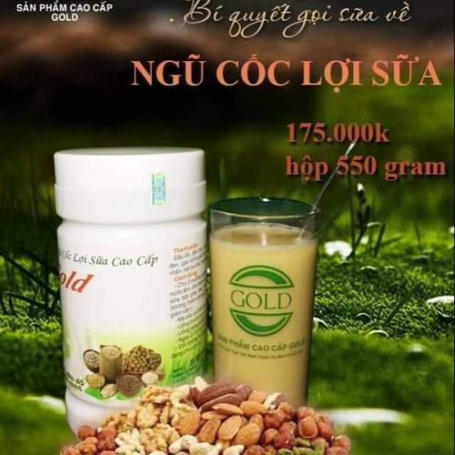 Ngũ cốc lợi sữa cao cấp gold