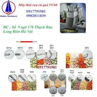 Máy thái rau, củ, quả đa năng HM VC60