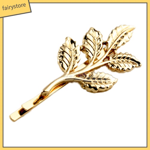 Kẹp tóc hình chiếc lá thời trang nữ tính