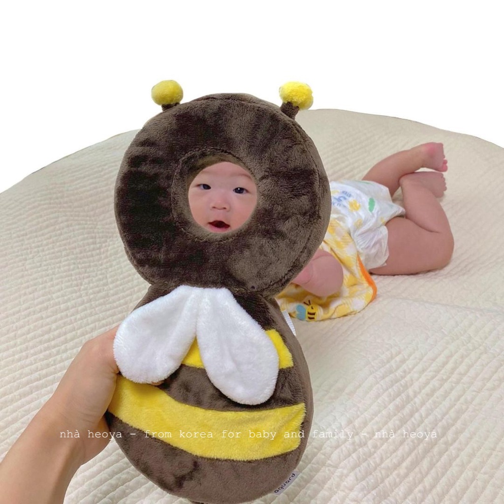 GỐI BẢO VỆ ĐẦU AGUARD HÌNH CON ONG CHO BÉ HÀN QUỐC