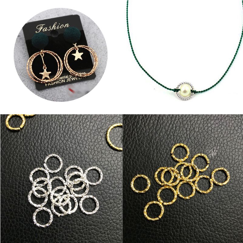 Set 200 Vòng Khoen Xoắn Làm Trang Sức Thủ Công