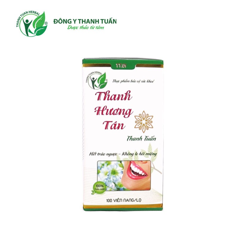 Thanh Hương Tán hỗ trợ điều trị hôi miệng do trào ngược dạ dày