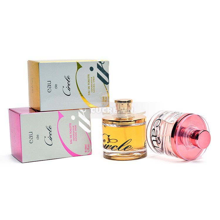 NƯỚC HOA NỮ EAU DE 50ML NGỌT NGÀO , ĐẮM SAY màu hồng