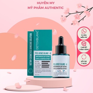 Serum Mụn Lộc Đề Detox Blanc Peel Acnes Blanc chính hãng