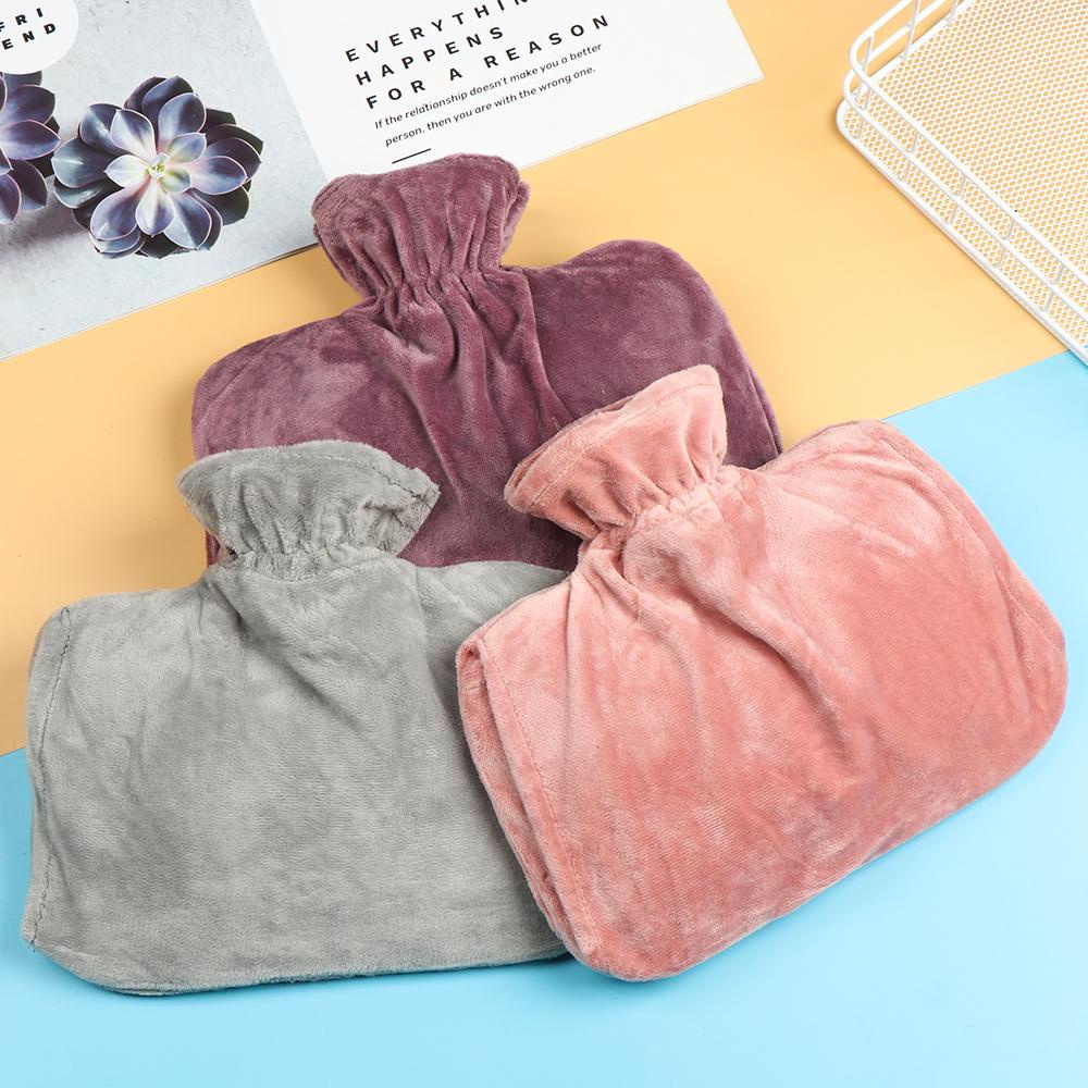 1 Túi Chườm Nóng Giữ Ấm Tay Phủ Lông Chống Rò Rỉ