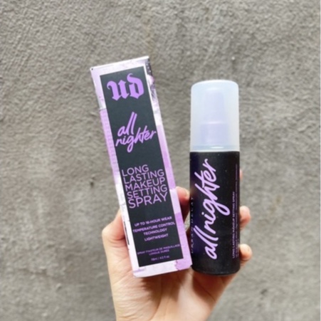 Xịt khoá nền Urban Decay All nighter giữ lớp nền hoàn hảo suốt 24h trong trang điểm make up chuyên nghiệp [BILL US]