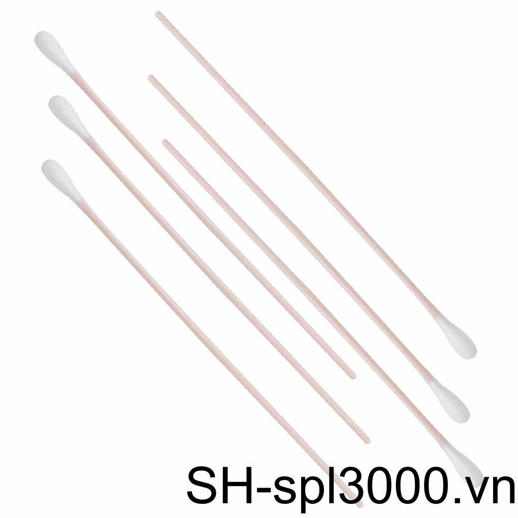 Bộ 100 Tăm Bông Cotton 15cm Dùng Trang Điểm/Trang Sức