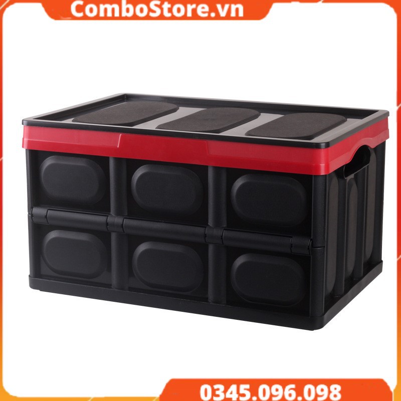 Thùng đa năng gấp gọn đựng đồ cho xe hơi- Loại Trung Cấp – Dung tích 30 Lít