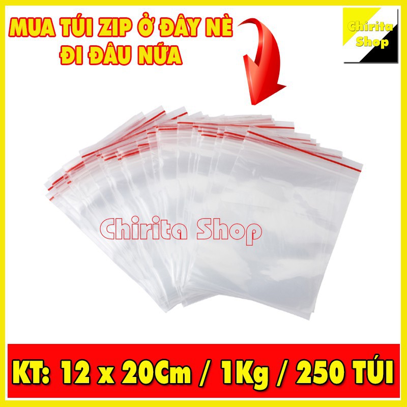 1KG Túi Zip sọc đỏ - Túi zipper đựng thực phẩm chất lượng LOẠI 1 - Size tùy chọn - SONG NGUYÊN SHOP