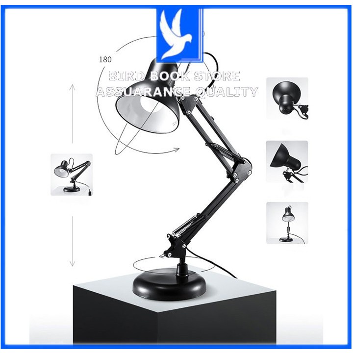 Đèn học để bàn gập xoay 360 đa năng DESK LAMP MT-811 bóng đèn sợi đốt 25W chống cận ( Không kèm bóng )