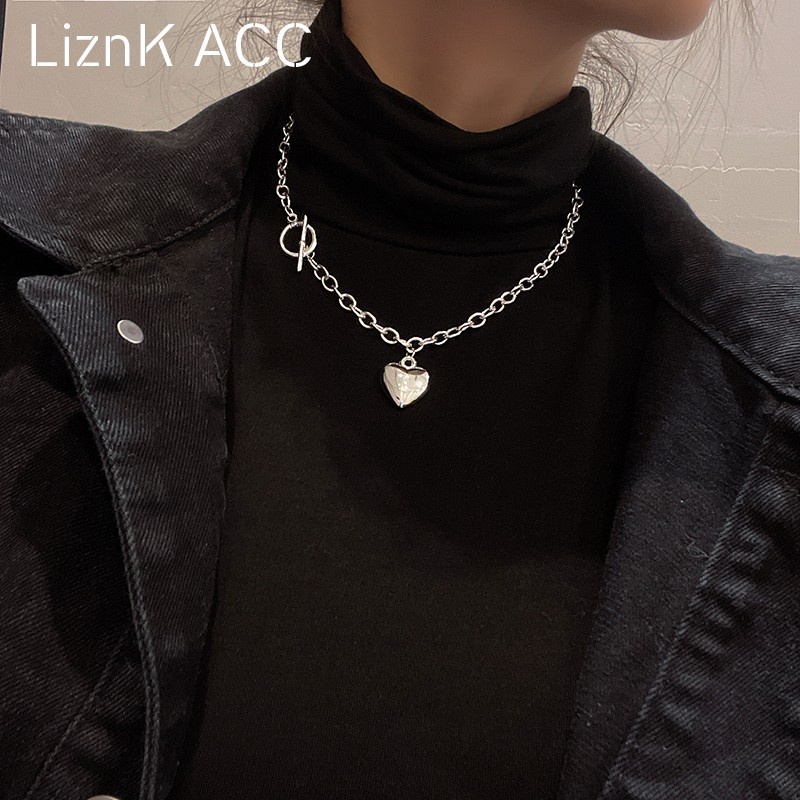 Vòng cổ Mặt Hình Trái Tim Thời Trang