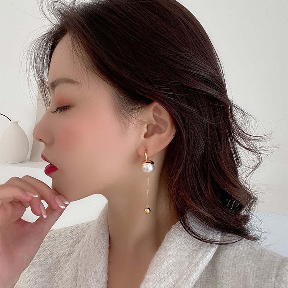 Khuyên Tai Tua Rua Dáng Dài Phong Cách Vintage Thời Trang Cho Nữ