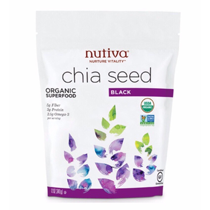 Hạt chia Nutiva của Mỹ 1 túi 907g giá 190k