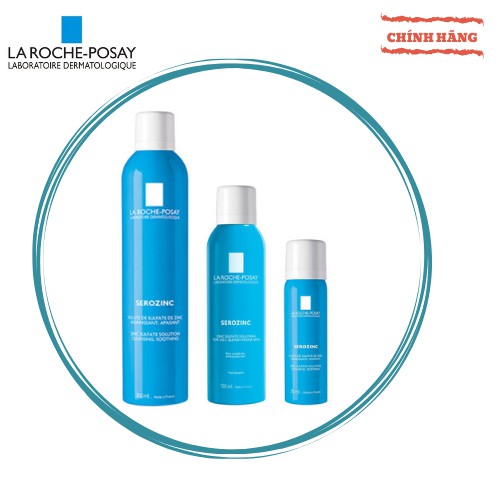 Xịt Khoáng Giúp Làm Sạch Và Dịu Da La Roche-Posay Serozinc Dành Cho Da Mụn ( 50ml, 150ml, 300ml )