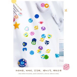 100 tấm sticker dạng cuộn
