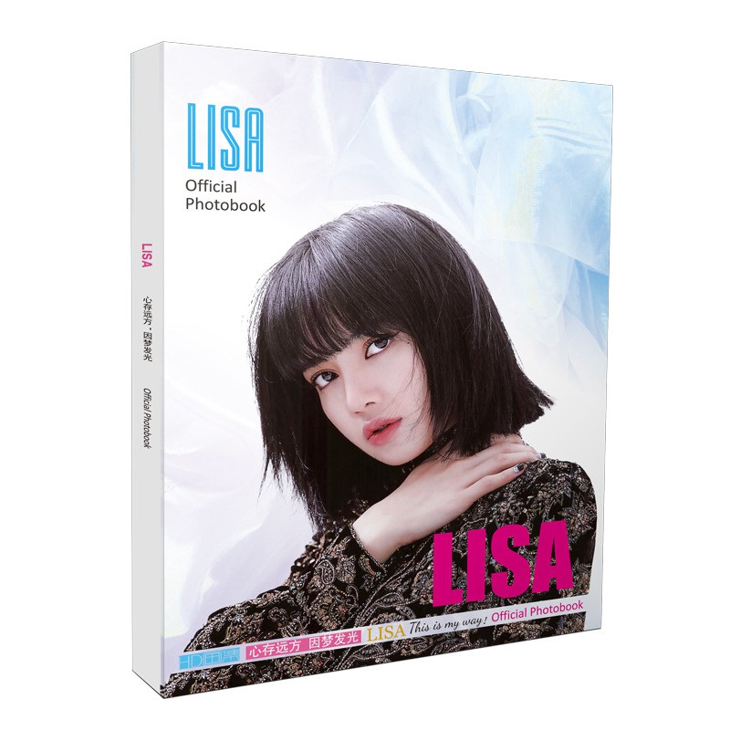 Photobook LISA BLACKPINK nhiều mẫu tặng kèm ảnh LISA