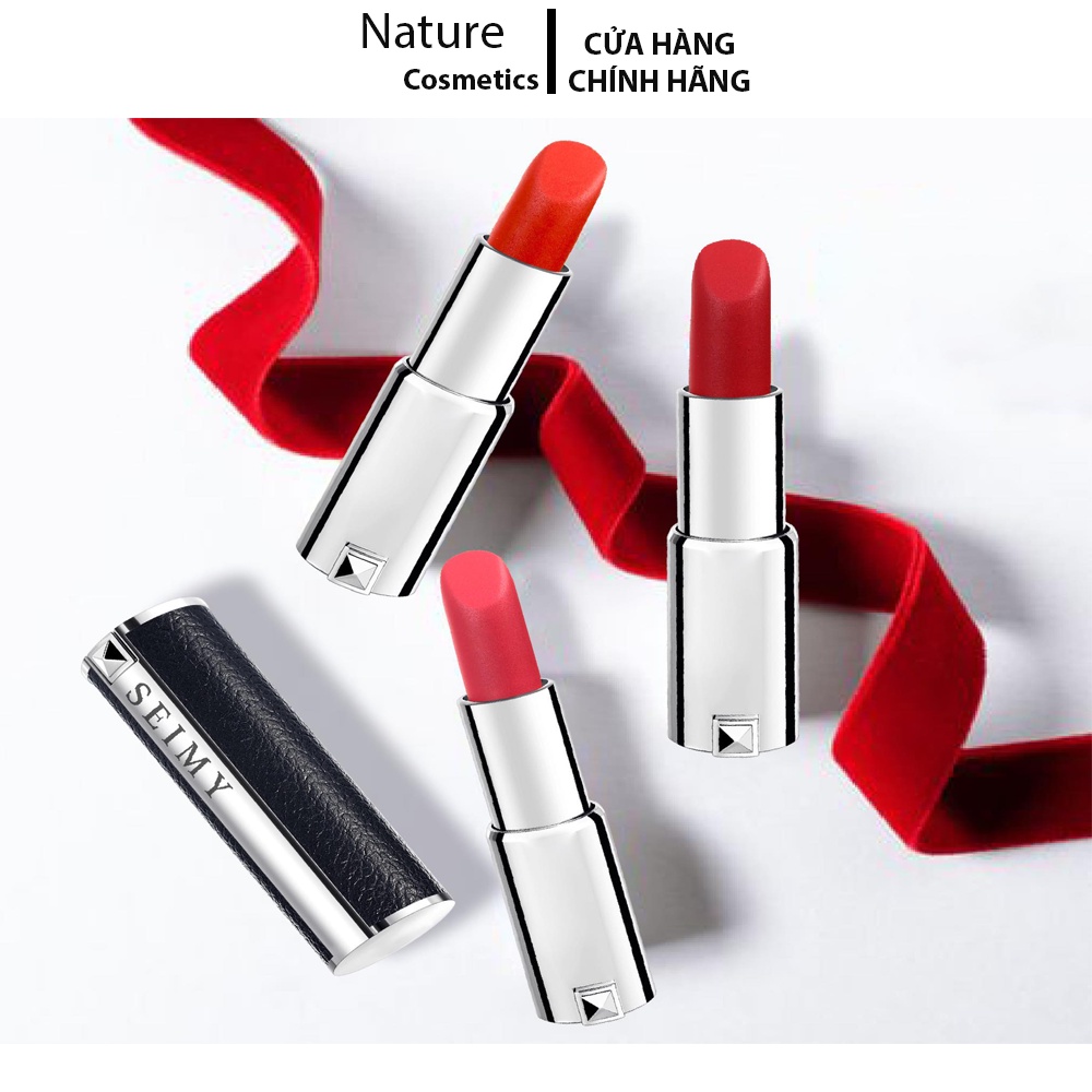 [MẪU MỚI] Son Lì Thiên Nhiên Không Chì_ Seimy Nature Lipstick, Sử Dụng Được Cho Phụ Nữ Mang Bầu. Giúp Dưỡng Môi | BigBuy360 - bigbuy360.vn