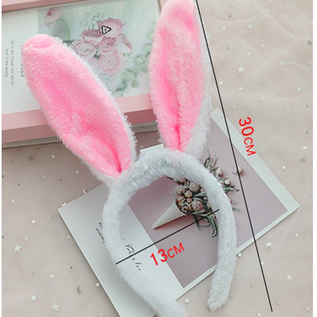 Xược, Băng đô tai thỏ có đèn thiết kế dễ thương đơn giản xinh xắn, đồ chơi cho bé