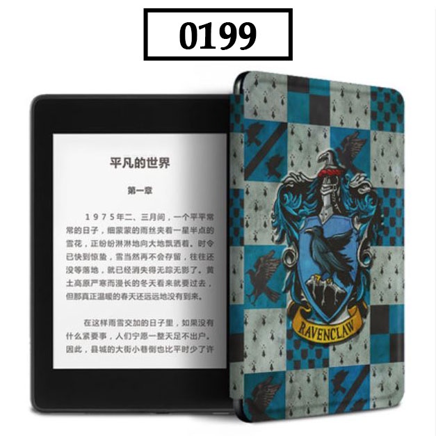 Bao Da Máy Đọc Sách Kindle Paperwhite 4 Lâu Đài Rừng Cây - Phụ Kiện Xaha